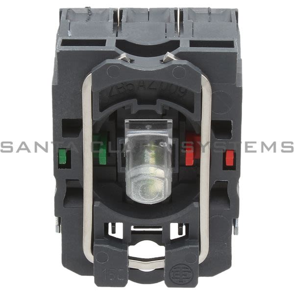 Telemecanique ZB5AW0G45 red light block with body/fixing collar with integral LED 110...120V 1NO+1NC Product Image