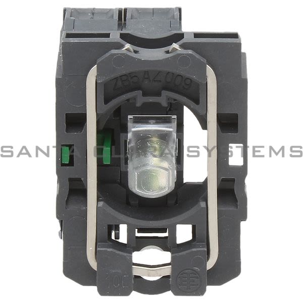 Telemecanique ZB5AW0G51 orange light block with body/fixing collar with integral LED 110...120V 1NO Product Image