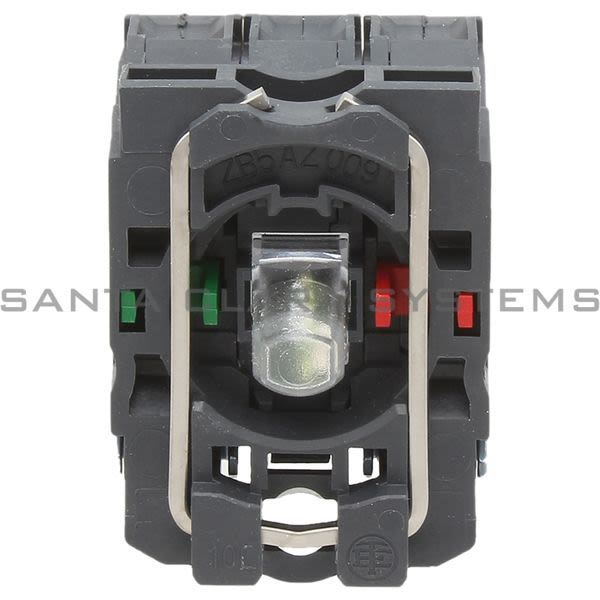 Telemecanique ZB5AW0G55 orange light block with body/fixing collar with integral LED 110...120V 1NO+1NC Product Image