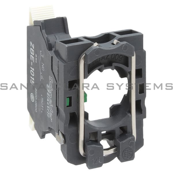 Telemecanique ZB5AZ1015 single contact block with body/fixing collar 1NO spring clamp terminal Product Image