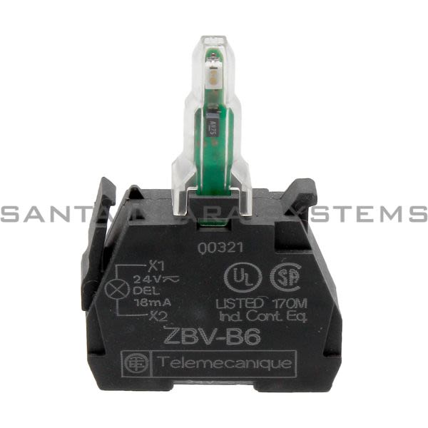 Telemecanique ZBVB6 Pushbutton Light Module Product Image