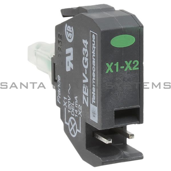 Telemecanique ZBV G34  Electrical Component Light Module, Light Module, Green Product Image