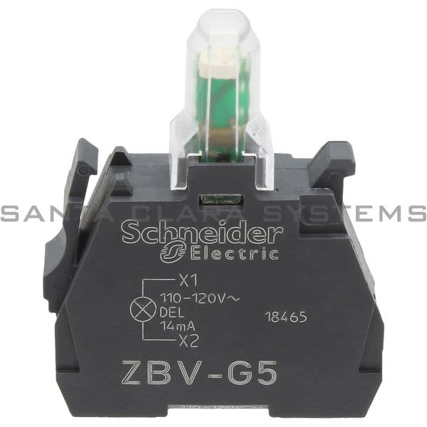 Telemecanique ZBV G5  Orange Light Block Product Image