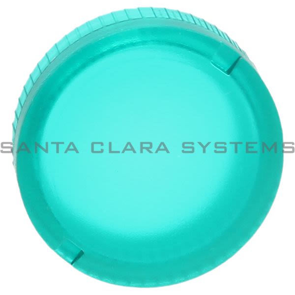 Telemecanique ZBW933 green plain lens for circular illuminated pushbutton Ø22 with BA9s bulb Product Image