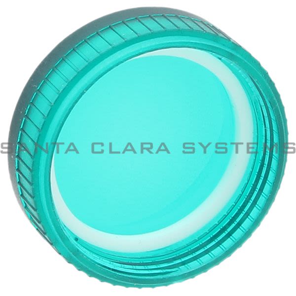 Telemecanique ZBW933 green plain lens for circular illuminated pushbutton Ø22 with BA9s bulb Product Image