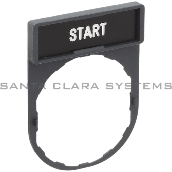 Telemecanique ZBY2303 Legend Plate | &quot;Start&quot; Product Image
