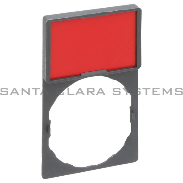 Telemecanique ZBY6101 Standard Legend Holder with Blank Legend Product Image