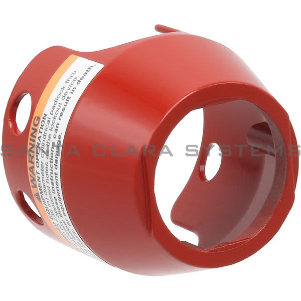 Telemecanique ZBZ1604 red metal padlockable guard for Ø40 mushroom head Product Image