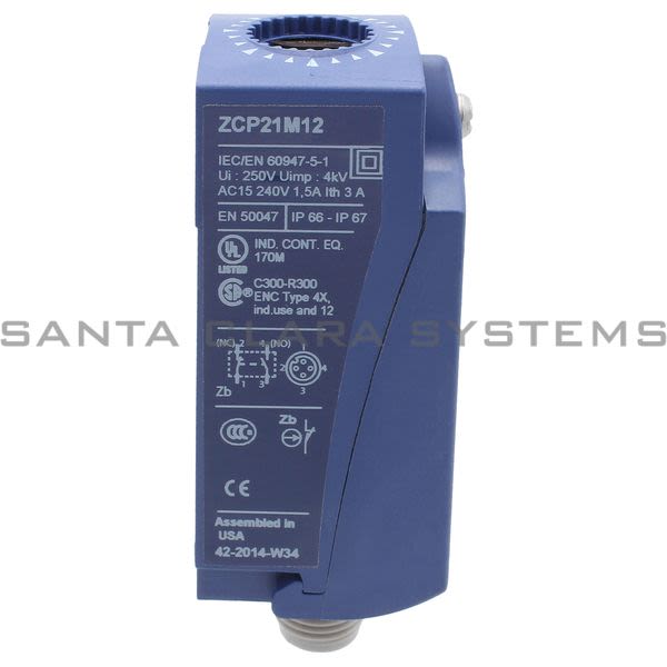 ZCP21M12 Telemecanique In stock and ready to ship Santa Clara Systems