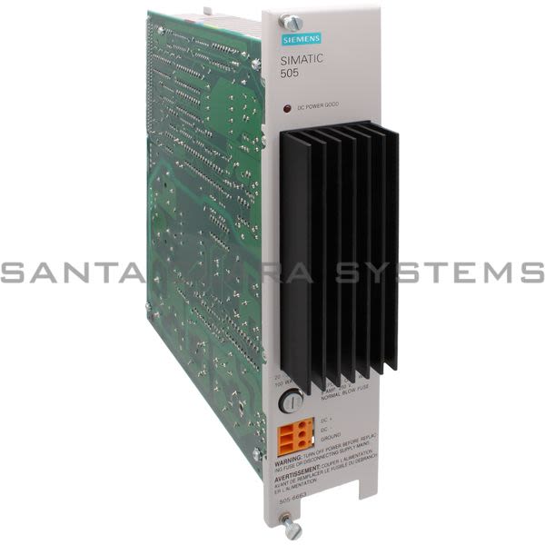 Texas Instruments 505-6663 24 VDC Power Supply Redundant Base Product Image