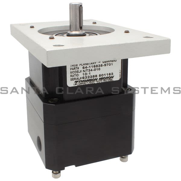 Thomson Micron NT34-010  True Planetary Gearhead 10:1 | 64-116835-9701 Product Image