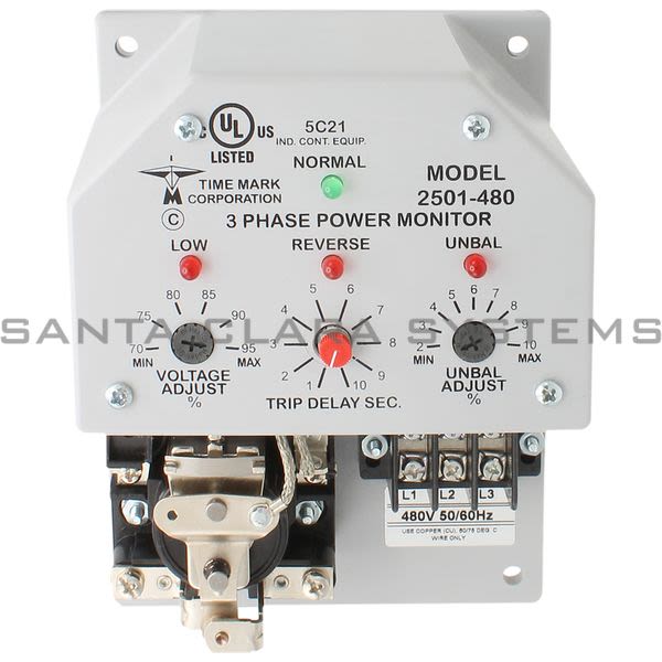 TimeMark 2501-480 Phase Monitor Product Image