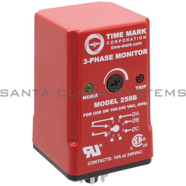 TimeMark 258B-240VAC POWER MONITOR RELAY Product Image