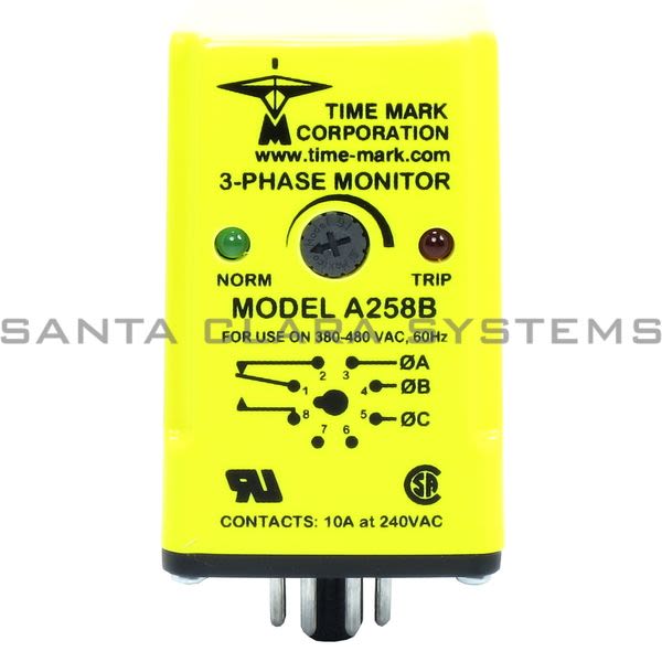 TimeMark A258B 3-Phase Monitor Product Image