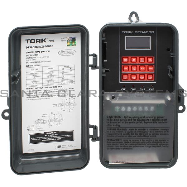 TORK DTS400B Digital Time Switch Product Image