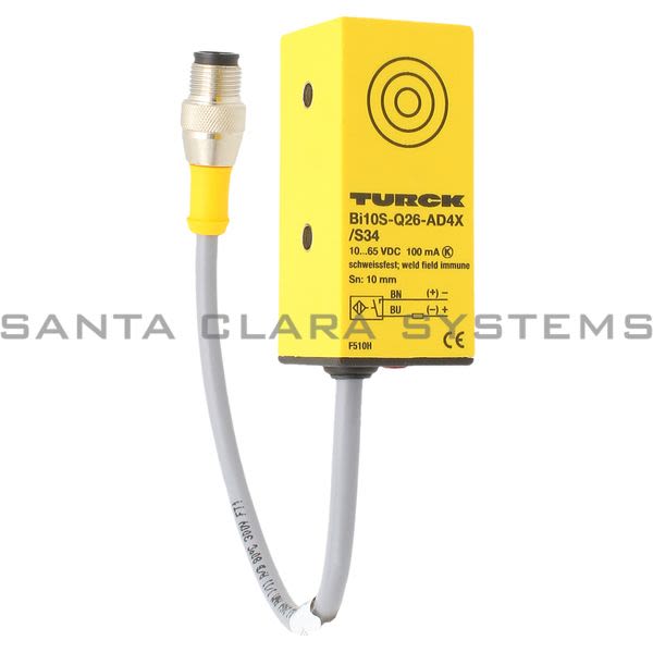 Turck BI10S-Q26-AD4X-0.2M-RS4.2T-S34 Proximity Sensor Product Image