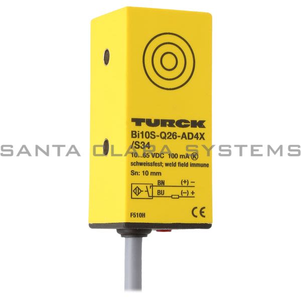 Turck BI10S-Q26-AD4X-0.2M-RS4.2T-S34 Proximity Sensor Product Image