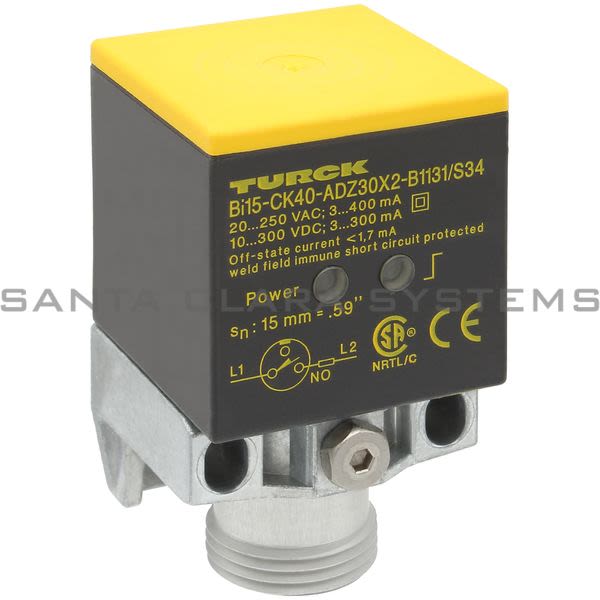 Turck BI15-CK40-ADZ30X2-B1131-S34 Wide Angle PhotoSwitch Product Image