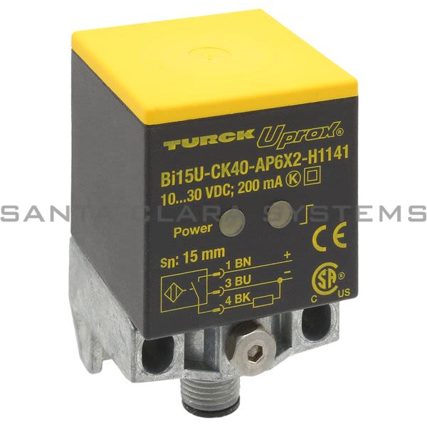 Turck BI15U-CK40-AP6X2-H1141 Proximity Switch | 1625600 Product Image