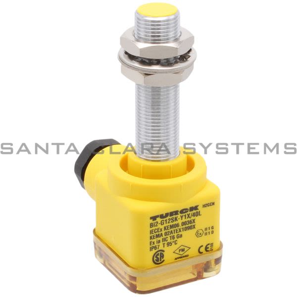 Turck BI2-G12SK-Y1X-40L INDUCTIVE PROXIMITY SENSOR Product Image
