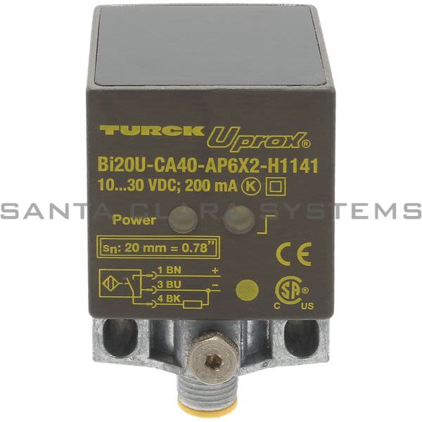 Turck BI20U-CA40-AP6X2-H1141 Proximity Sensor Product Image