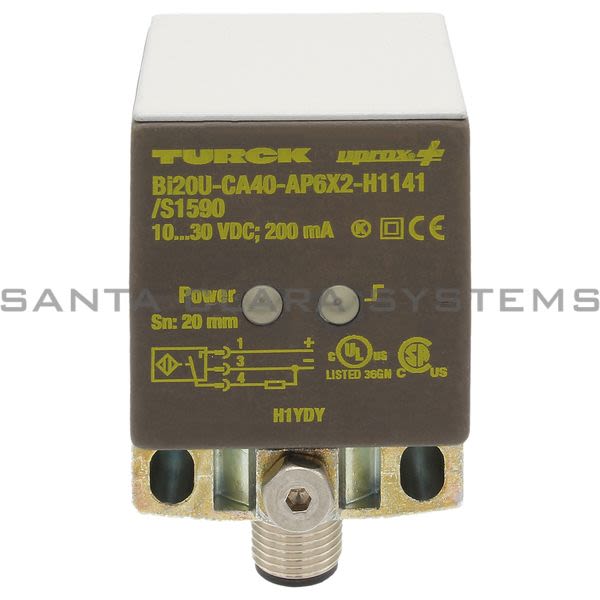 Turck BI20U-CA40-AP6X2-H1141-S1590W-BS2.0 Proximity Sensor Product Image