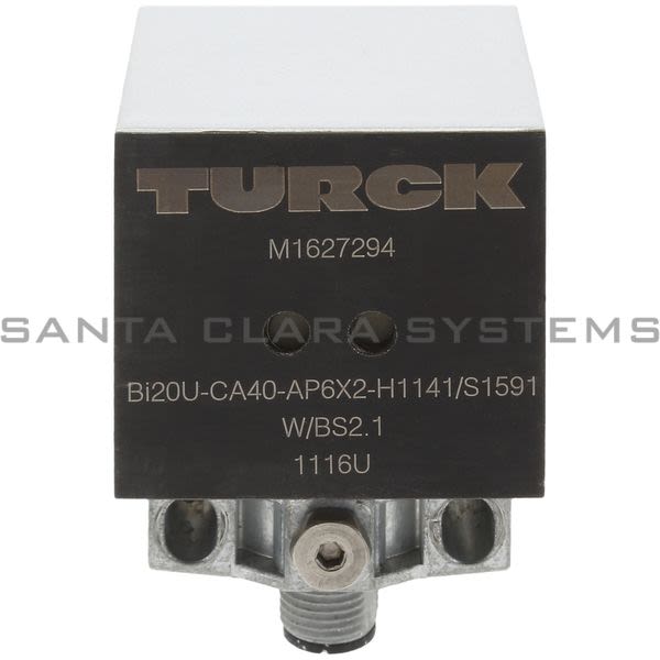 Turck BI20U-CA40-AP6X2-H1141-S1591W-BS2.1 Proximity Sensor Product Image