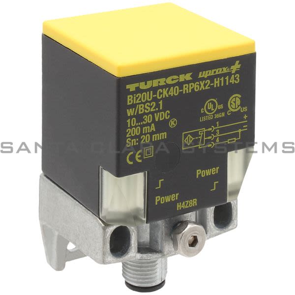 Turck BI20U-CK40-RP6X2-H1143W-BS2.1 Inductive Sensor Product Image