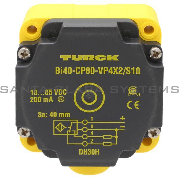 Turck BI40-CP80-VP4X2-S10 Inductive Sensor Product Image