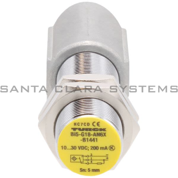 Turck BI5-G18-AN6X-B1441 Quick Disconnect With Minifast Sensor Product Image