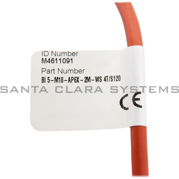 Turck BI5-M18-AP6X-2-WS4T-S120 Proximity Sensor Product Image