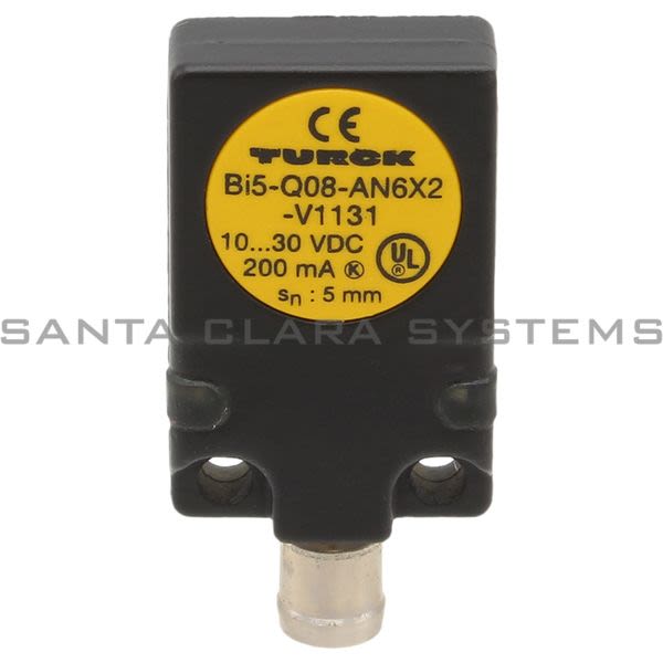 Turck BI5-Q08-AN6X2-V1131 Proximity Sensor 10-30VDC 200ma Sen. Dist: 5mm Product Image