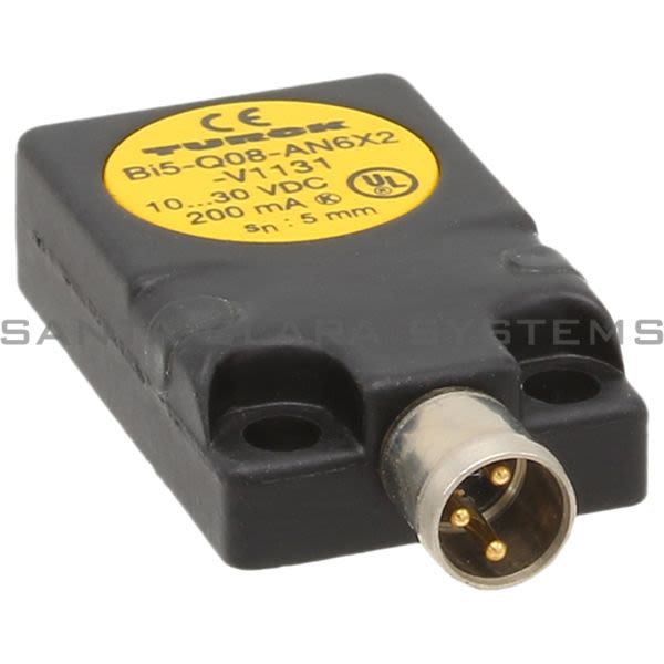 Turck BI5-Q08-AN6X2-V1131 Proximity Sensor 10-30VDC 200ma Sen. Dist: 5mm Product Image
