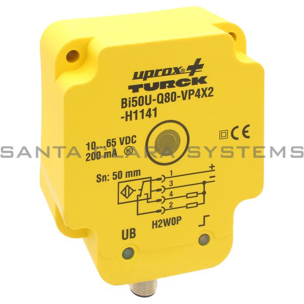 Turck BI50U-Q80-VP4X2-H1141 Proximity Switch Product Image