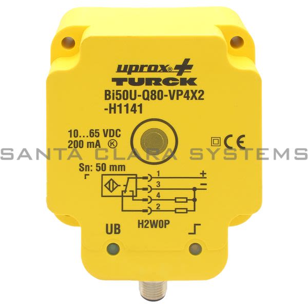 Turck BI50U-Q80-VP4X2-H1141 Proximity Switch Product Image