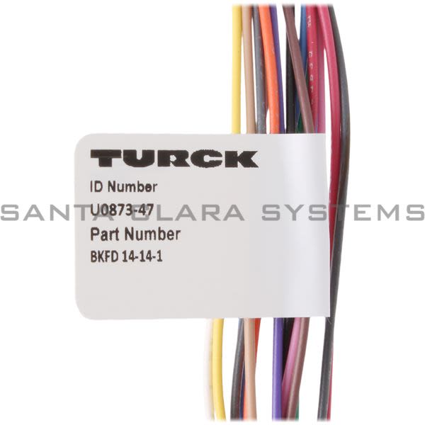 Turck BKFD14-14-1 Rear Mount Connector Product Image