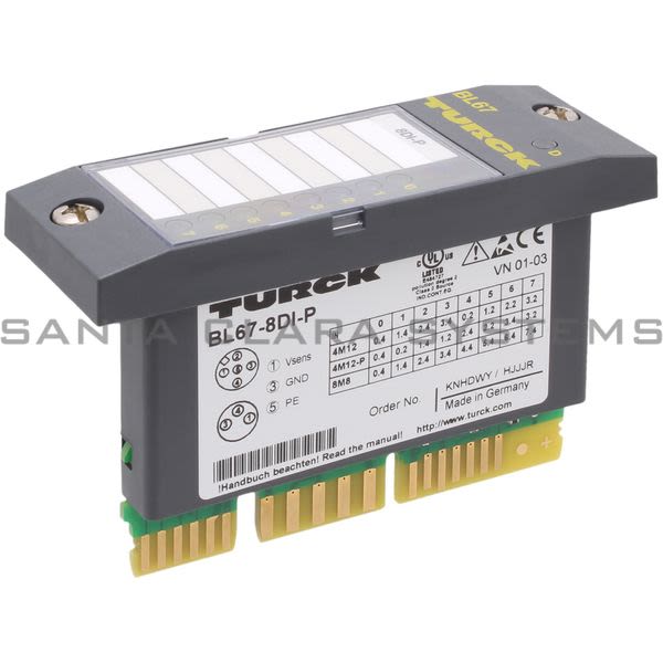 Turck BL67-8DI-P Electronic Input Module Product Image
