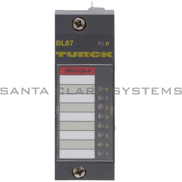 Turck BL67-8DO-0.5A-P Electronic Output Module Product Image