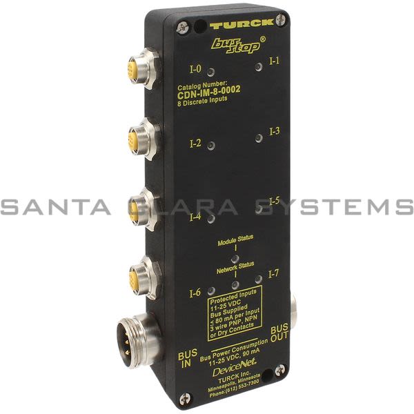 Turck CDN-IM-8-0002 Network Interlink Busstop Block Product Image