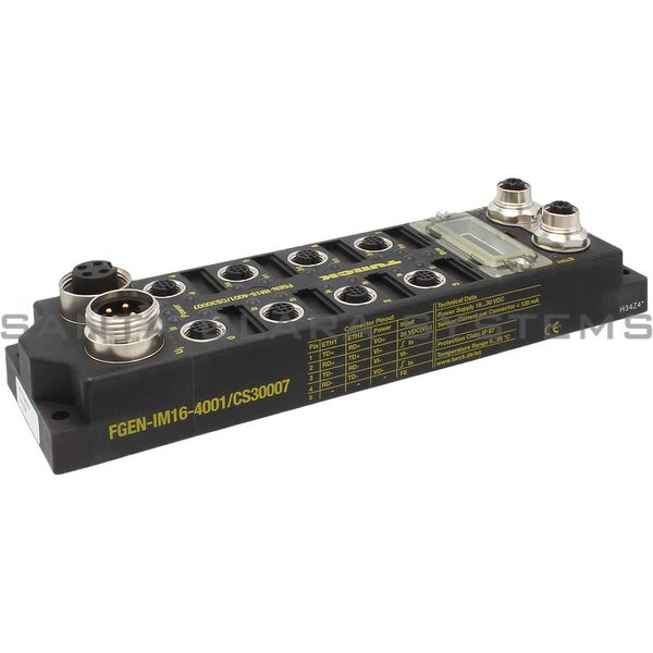 Turck FGEN-IM16-4001-CS30007 Multi-Protocol Remote Block Assembly Product Image
