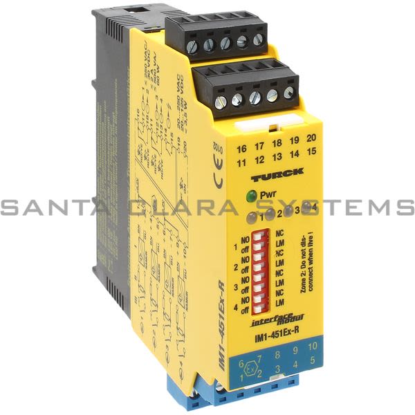 Turck IM1-451EX-R Isolating Switching Amplifier Product Image