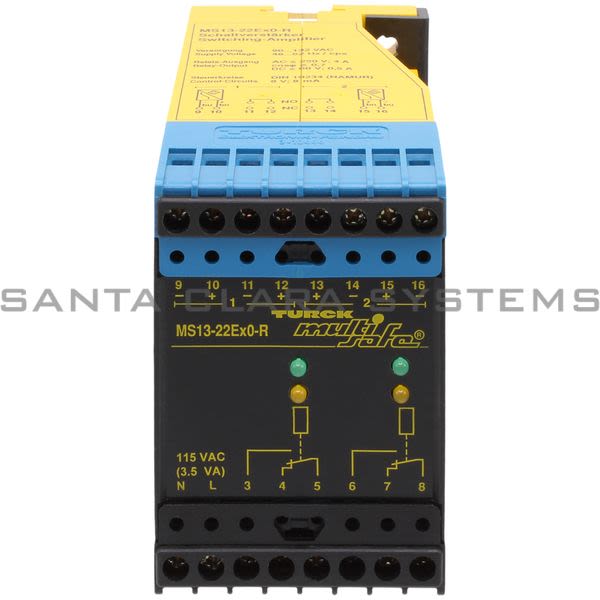 Turck MS13-22EX0-R Switching Amplifier Product Image