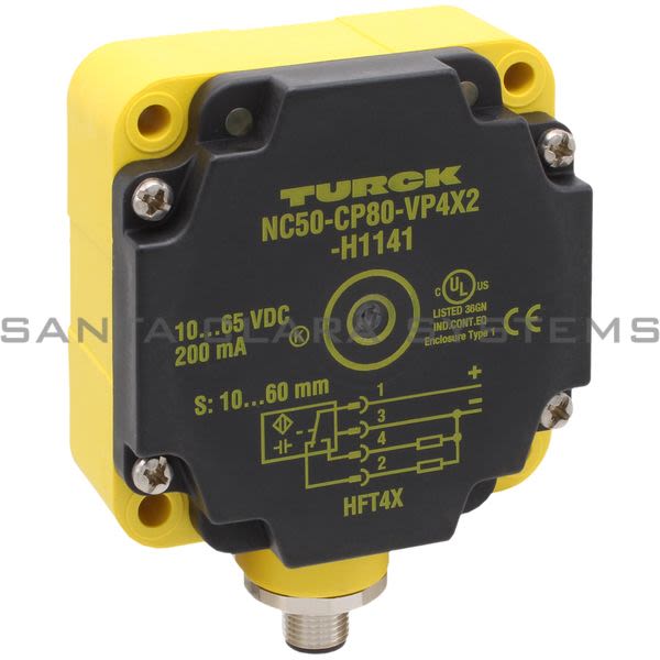 Turck NC50-CP80-VP4X2-H1141 Captive Sensor 2580290 Product Image