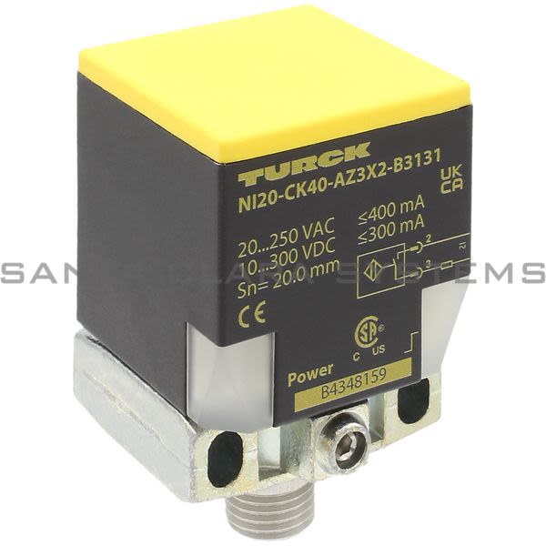 Turck NI20-CK40-AZ3X2-B3131 Inductive Sensor Product Image