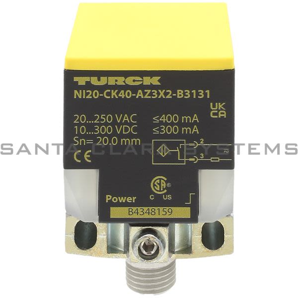 Turck NI20-CK40-AZ3X2-B3131 Inductive Sensor Product Image
