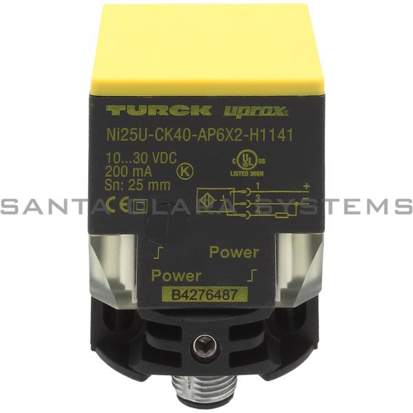 Turck NI25U-CK40-AP6X2-H1141 Proximity Switch Product Image