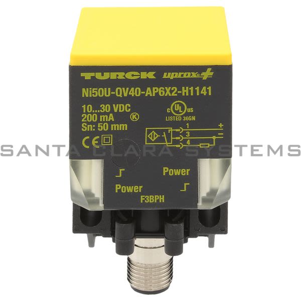 Turck NI50U-QV40-AP6X2-H1141 Proximity Sensor Product Image