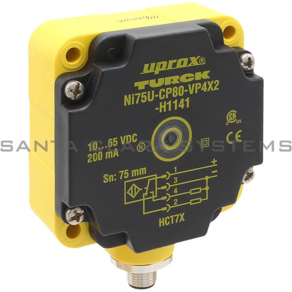 Turck NI75U-CP80-VP4X2-H1141 Proximity Switch Product Image