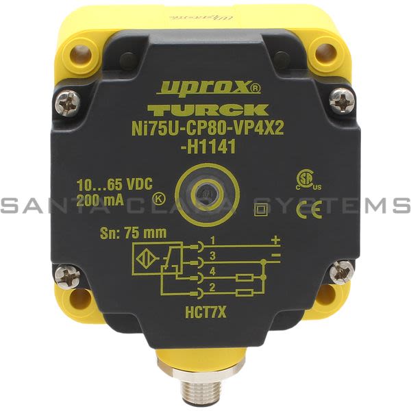 Turck NI75U-CP80-VP4X2-H1141 Proximity Switch Product Image