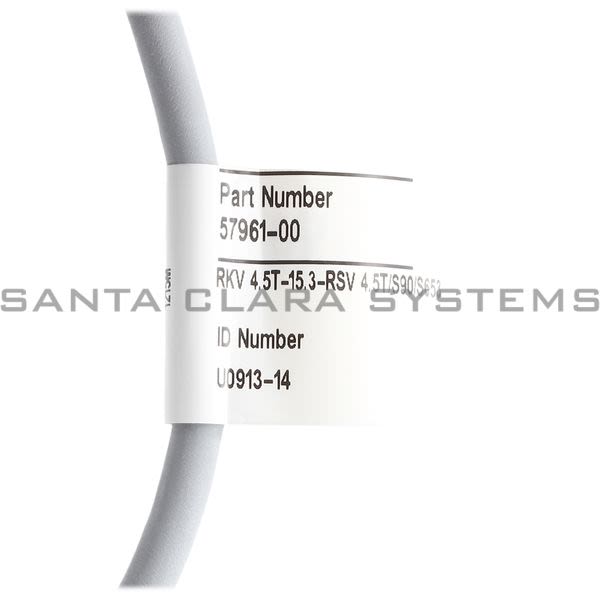 Turck RKV4.5T-15.3-RSV4.5T-S90-S653 Cable | RKV 4.5T-15.3-RSV 4.5T/S90/S653 | 57961-00 Product Image